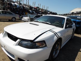 2002 FORD MUSTANG WHITE 3.8L MT F18034